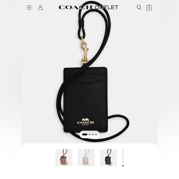 Coach Accessories - Coach Id Lanyard ( New )